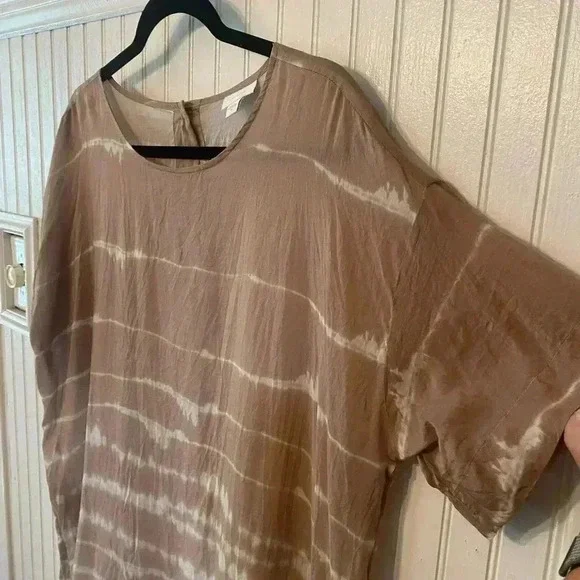 J. Jill cotton silk blend oversized tunic - Picture 5 of 11